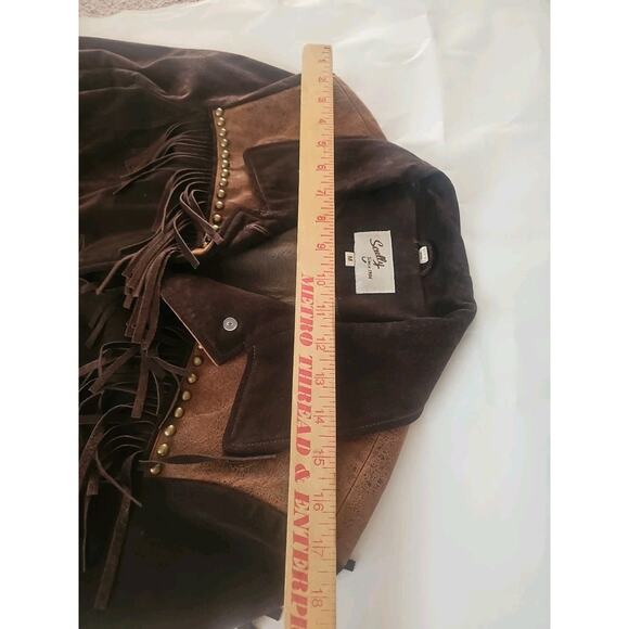 Vintage Scully Western Fringe Suede. Jacket Women's Size M - Picture 13 of 16
